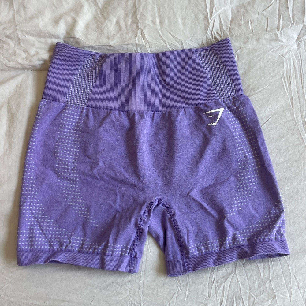 Gymshark Purple Athletic Shorts